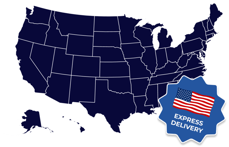 Derila express delivery map